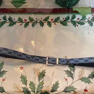 Michael Kors Navy signature belt  reversible